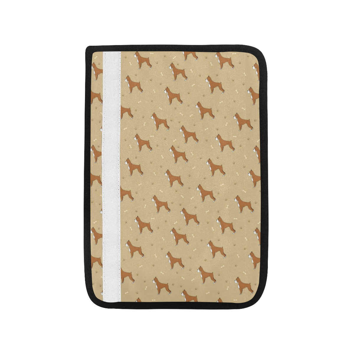 Boxers Pattern Print Design 02 Car Seat Belt Cover