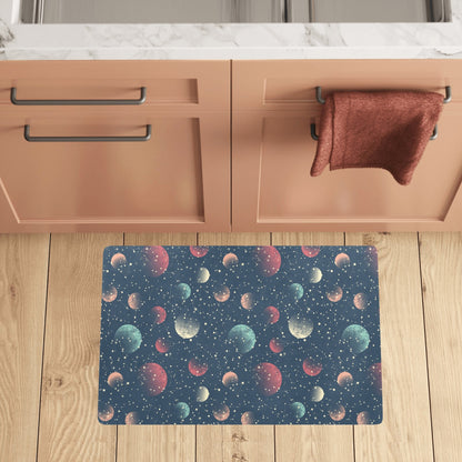 Cosmic Pattern Print Design 04 Kitchen Mat
