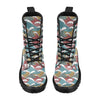 Tribal Wave Pattern Print Women's Boots