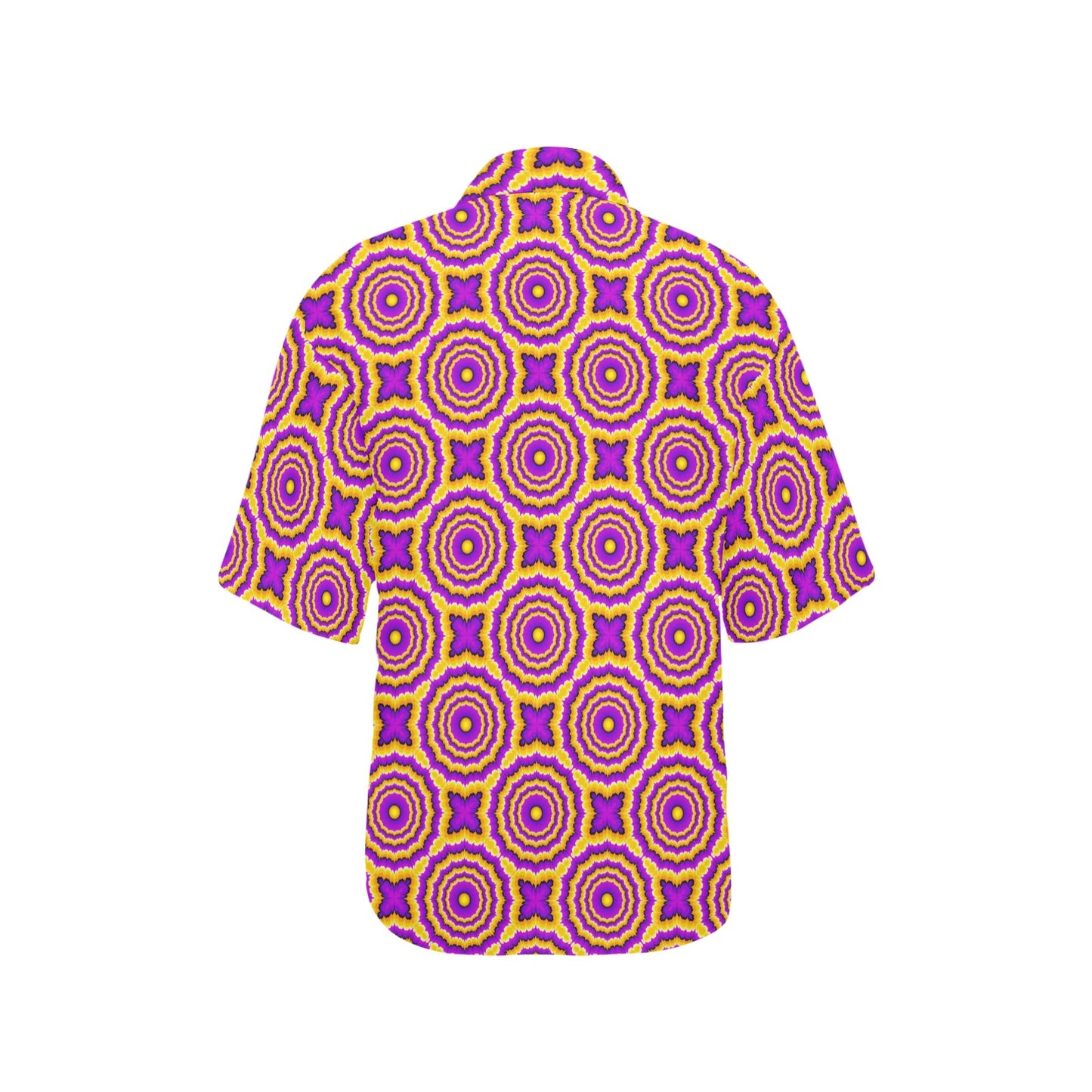 Optical illusion Expansion Women's Hawaiian Shirt