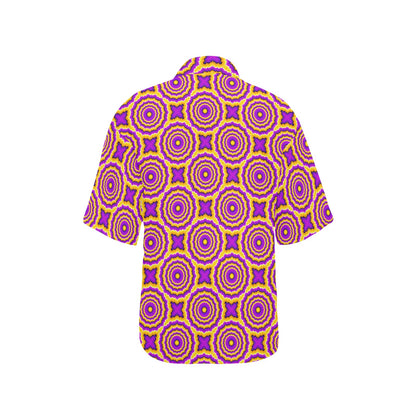 Optical illusion Expansion Women's Hawaiian Shirt