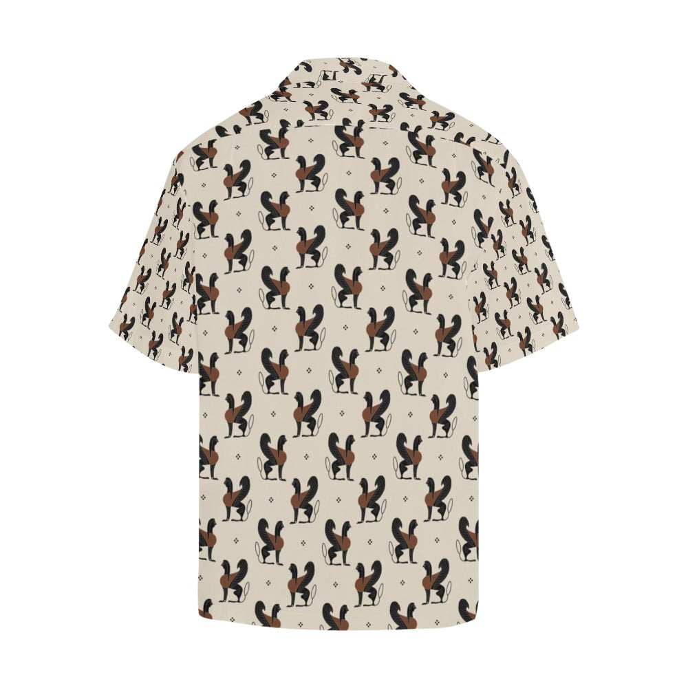 Ancient Greek Print Design LKS3010 Men's Hawaiian Shirt