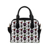 Alien Pattern Print Design 06 Shoulder Handbag