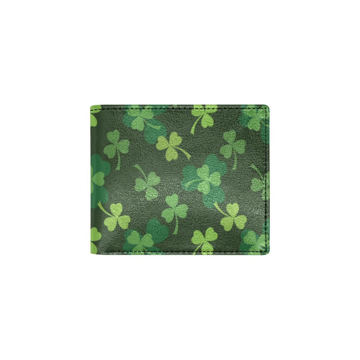 Irish Pattern Print Design 03 Men's ID Card Wallet