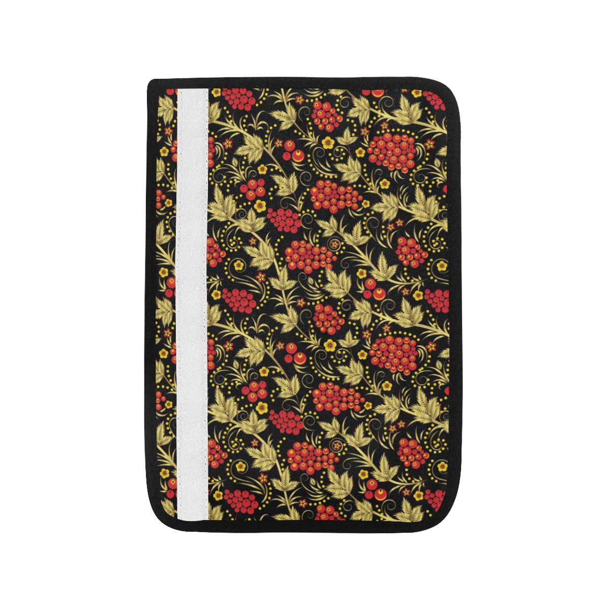 Cranberry Pattern Print Design CB02 Car Seat Belt Cover