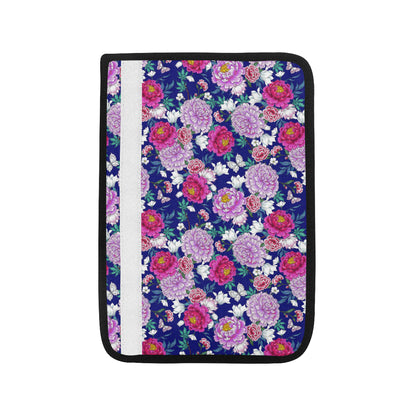 Dahlia Pattern Print Design DH013 Car Seat Belt Cover