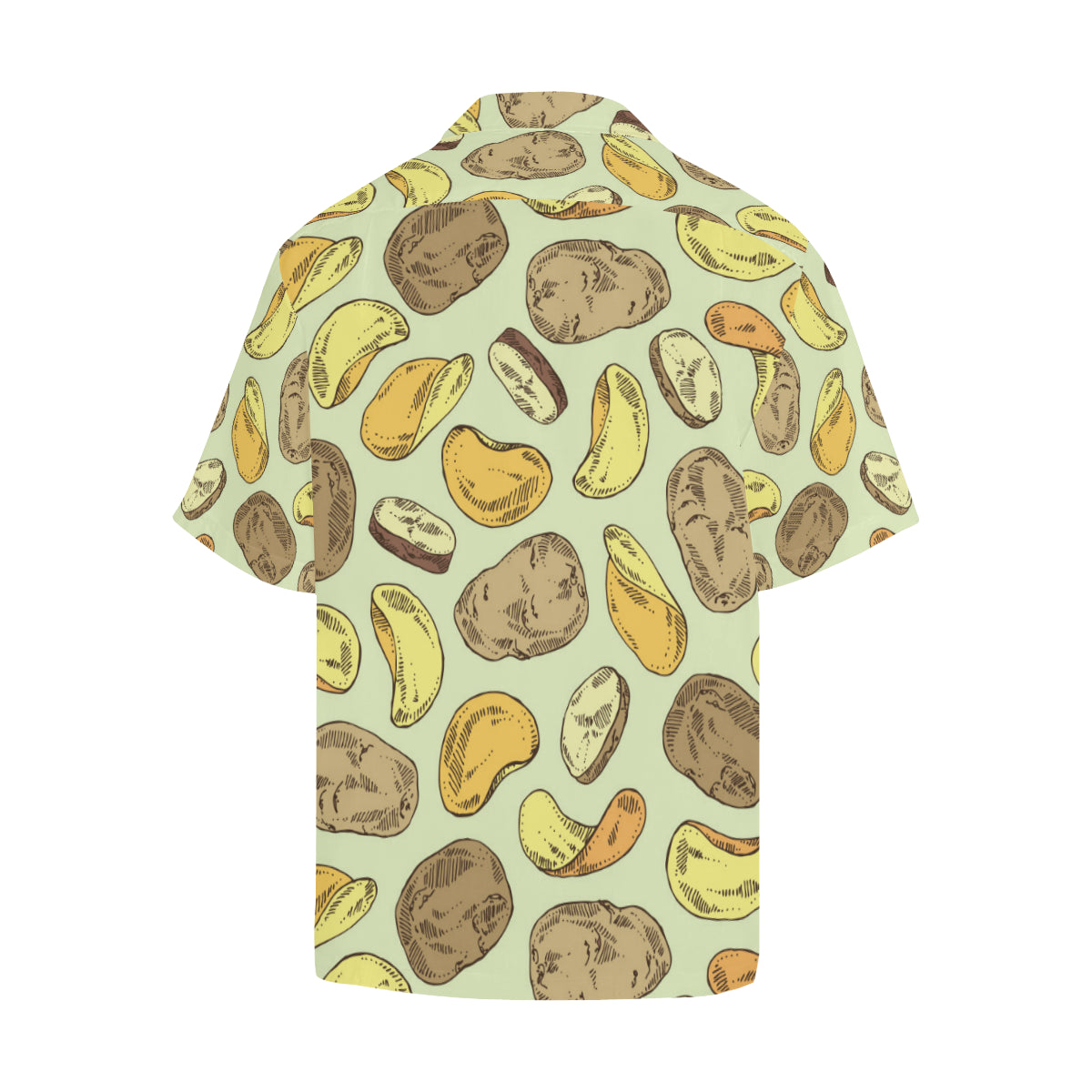 Potato Pattern Print Design A03 Men's Hawaiian Shirt