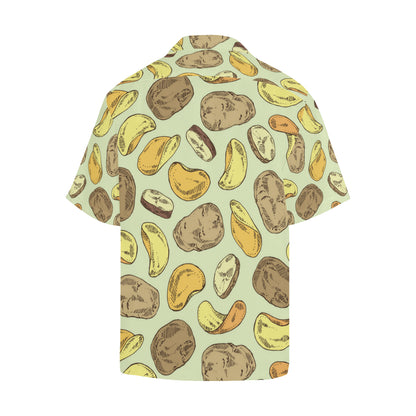 Potato Pattern Print Design A03 Men's Hawaiian Shirt