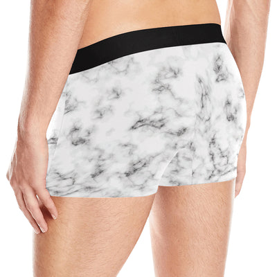 Marble Pattern Print Design 01 Men's Boxer Briefs