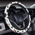 Cow Pattern Print Design 02 Steering Wheel Cover with Elastic Edge