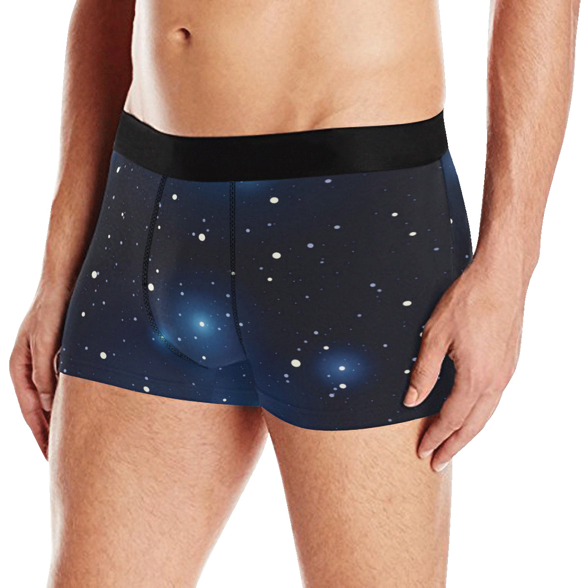 Night sky Pattern Print Design A02 Men's Boxer Briefs