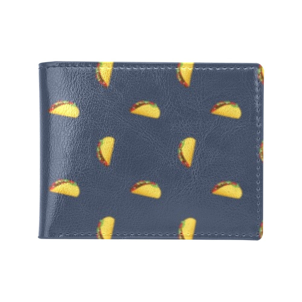 Taco Print Design LKS305 Men's ID Card Wallet
