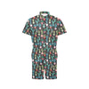 Cactus Pattern Print Design 02 Men's Romper