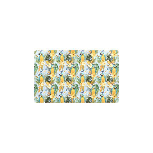 Parrot Pattern Print Design A04 Kitchen Mat