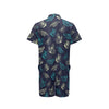 Monarch Butterfly Pattern Print Design 01 Men's Romper