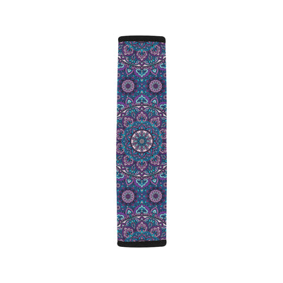 Medallion Pattern Print Design 05 Car Seat Belt Cover