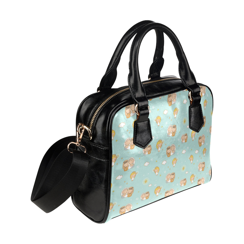 Christian Pattern Print Design 01 Shoulder Handbag
