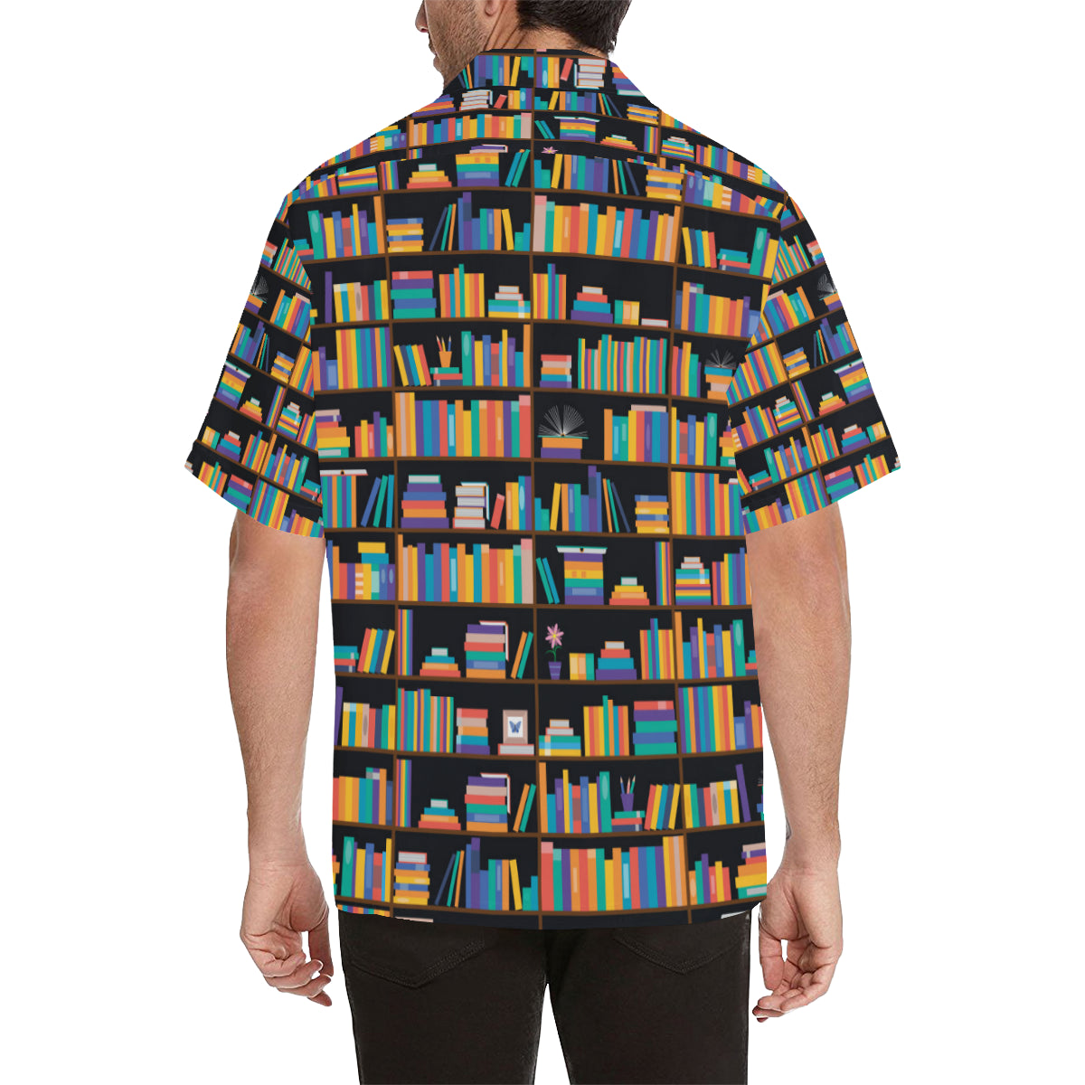 Book Pattern Print Design 05 Men's Hawaiian Shirt