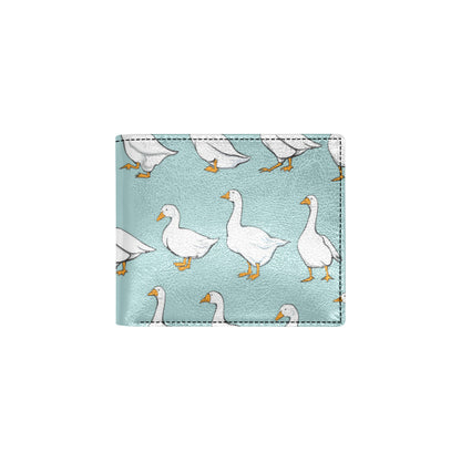 Goose Pattern Print Design 02 Men's ID Card Wallet