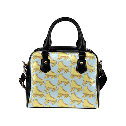 Roller skate Pattern Print Design A03 Shoulder Handbag