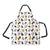 Cow Pattern Print Design 06 Apron with Pocket