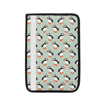 Puffin Pattern Print Design A03 Car Seat Belt Cover
