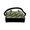 Camouflage Dinosaur Pattern Print Design 03 Shoulder Handbag