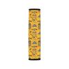 Maracas Mexican Style Pattern Print Design 02 Car Seat Belt Cover