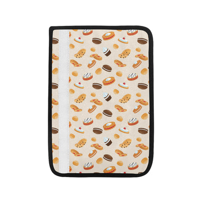 Biscuit Pattern Print Design 01 Car Seat Belt Cover