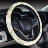 Beach Themed Pattern Print Design 05 Steering Wheel Cover with Elastic Edge