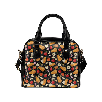 Apple Pie Pattern Print Design 01 Shoulder Handbag