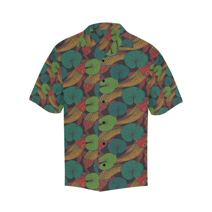 KOI Fish Pattern Print Design 01 Men's Hawaiian Shirt