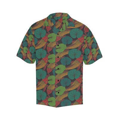 KOI Fish Pattern Print Design 01 Men's Hawaiian Shirt