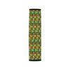 African Zip Zag Print Pattern Car Seat Belt Cover