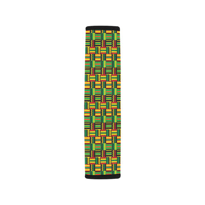 African Zip Zag Print Pattern Car Seat Belt Cover