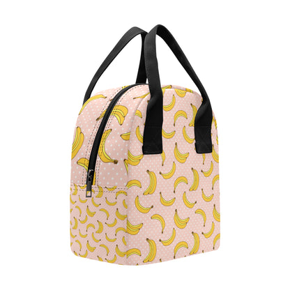 Banana Pattern Print Design BA06 Insulated Lunch Bag