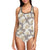Anemone Pattern Print Design AM05 Women Swimsuit