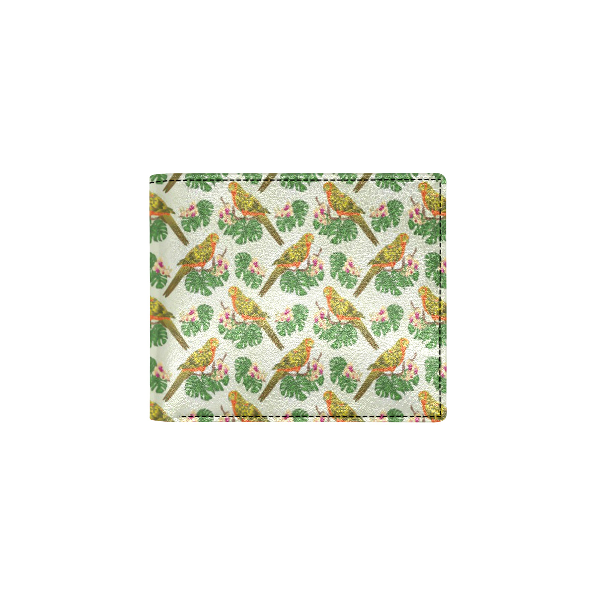 Conures Pattern Print Design 01 Men's ID Card Wallet
