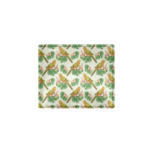 Conures Pattern Print Design 01 Men's ID Card Wallet