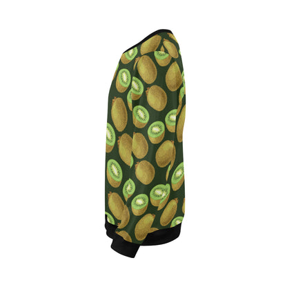 Kiwi Pattern Print Design KW04 Men Long Sleeve Sweatshirt