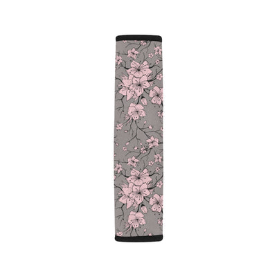 Cherry Blossom Pattern Print Design CB05 Car Seat Belt Cover