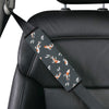 KOI Fish Pattern Print Design 04 Car Seat Belt Cover