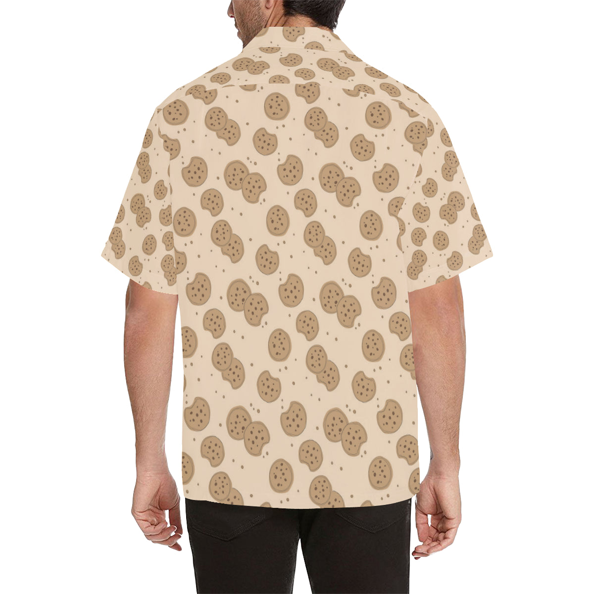 Biscuit Pattern Print Design 02 Men's Hawaiian Shirt
