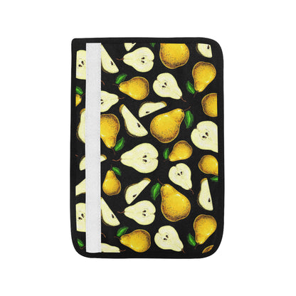 Pear Pattern Print Design PE01 Car Seat Belt Cover