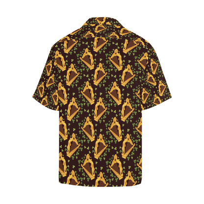 Harp Pattern Print Design 02 Men's Hawaiian Shirt
