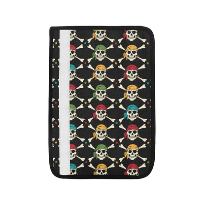Pirate Pattern Print Design A01 Car Seat Belt Cover