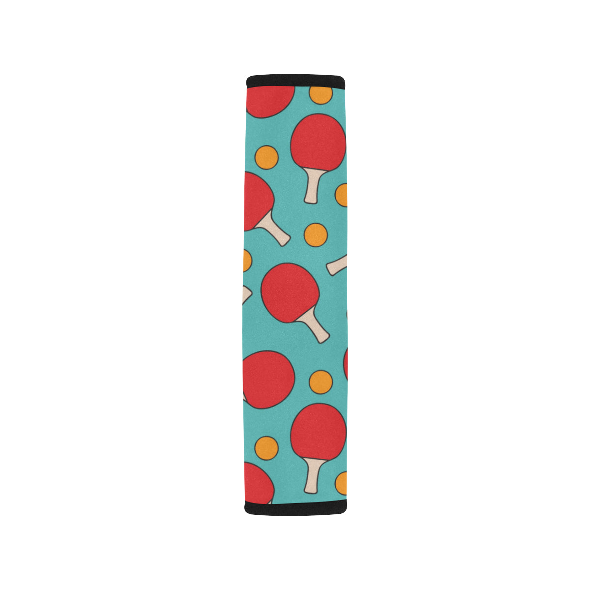 Ping Pong Pattern Print Design A01 Car Seat Belt Cover