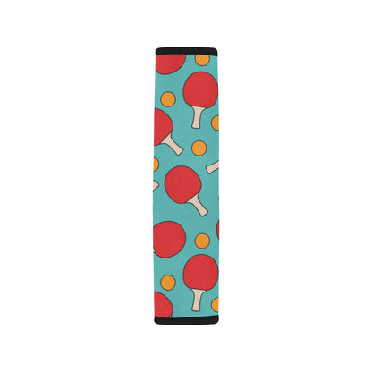 Ping Pong Pattern Print Design A01 Car Seat Belt Cover
