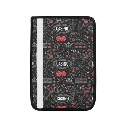 Casino Pattern Print Design 04 Car Seat Belt Cover
