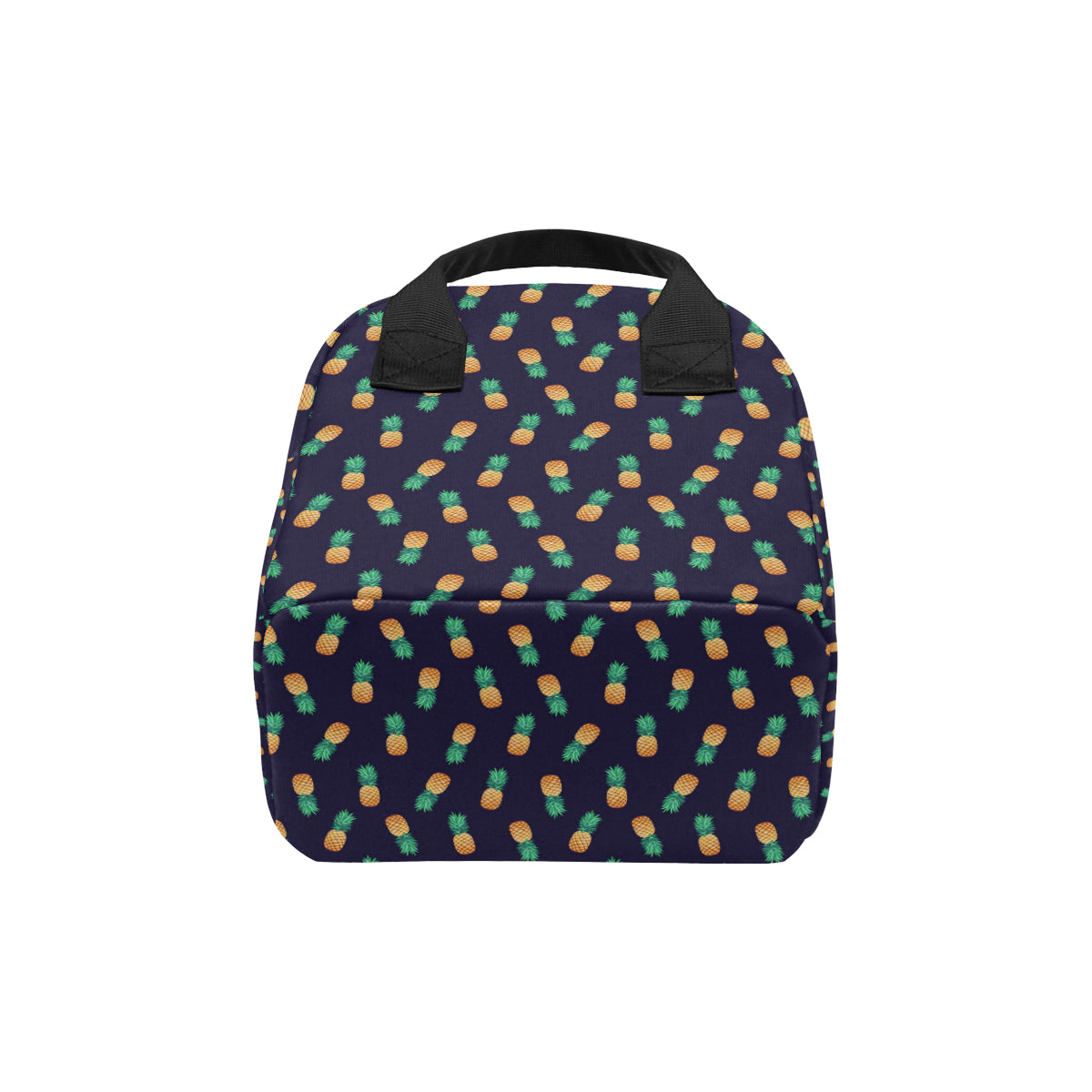 Pineapple Pattern Insulated Lunch Bag